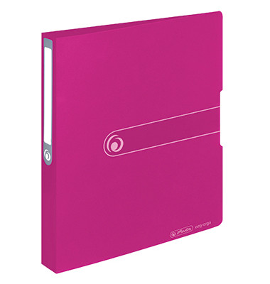 Ringbuch EasyOrgaToGo Herlitz Logo 11205788, A4 2 Ringe 25mm Ring-&Oslash; Polypropylen (PP) beere