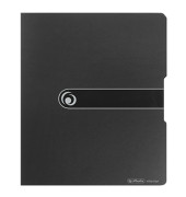 Ringbuch EasyOrgaToGo Herlitz Logo 11205713, A4 2 Ringe 16mm Ring-&Oslash; Polypropylen (PP) schwarz