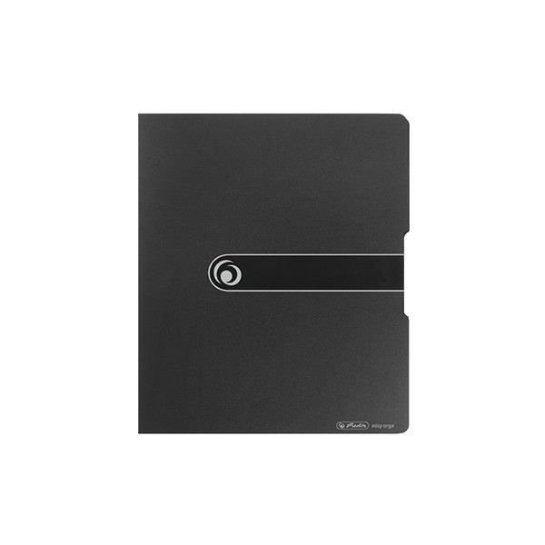 Herlitz Ringbuch EasyOrgaToGo Herlitz Logo 11205713, A4 2 Ringe 16mm Ring-Ø Polypropylen (PP) schwarz 4008110432403 Herlitz