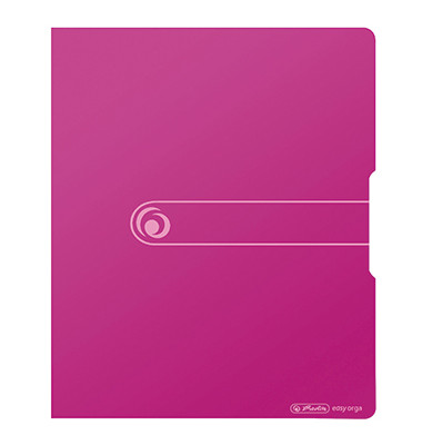 Ringbuch EasyOrgaToGo Herlitz Logo 11205747, A4 2 Ringe 16mm Ring-&Oslash; Polypropylen (PP) beere