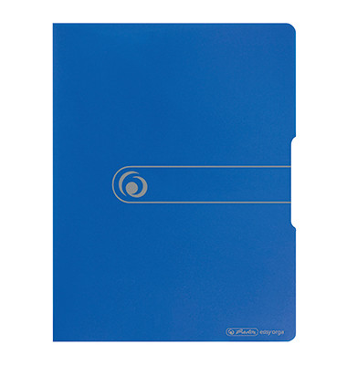 Sichtbuch easy orga to go 11207826, blau, A3, mit 20 Hüllen, Polypropylen (PP)