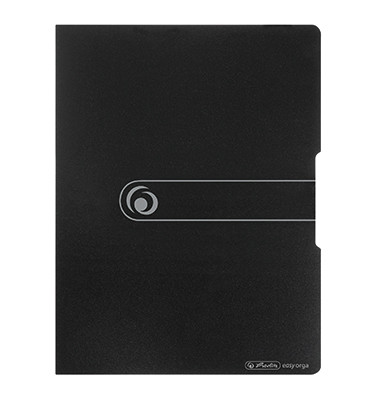 Sichtbuch easy orga to go 11207818, schwarz, A3, mit 20 Hüllen, Polypropylen (PP)