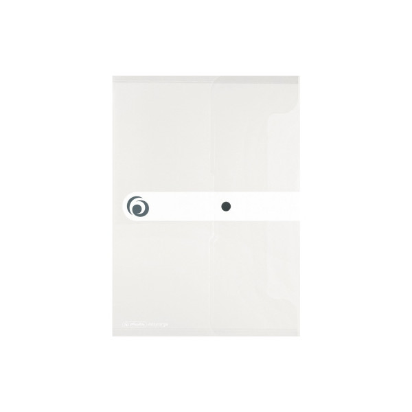 6 Stück Herlitz Dokumententasche easy orga to go 11207065, A5, transparent farblos, Polypropylen (PP), Druckknopfverschluss 4008110433844 Herlit