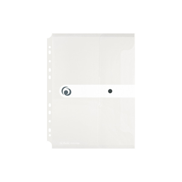4008110462721 - Dokumententasche easy orga to go 11292935 A4 transparent farblos Polypropylen (PP) Druckknopfverschluss 4008110462721 Herlit