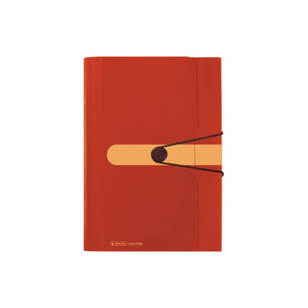 4008110517032 - Fächermappe easy orga to go green 11411279 A4 mit 12 Fächern 12-teilig blanko Kunststoff orange 4008110517032 Herlitz