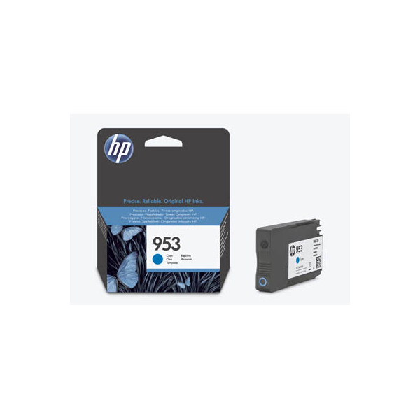 0725184103971 - Hp F6U12AE Original Druckerpatrone 953 Cyan für ca 700 Seiten (F6U12AEBGX) - Hewlett Packard