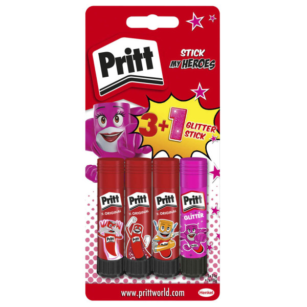 4057278005363 - Klebestift 9H PBS4B ORIGINAL Mini 3x11g & 1x10g Multipack 4057278005363 3 Stück