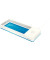 5365-10-36 Duo Colour Federschale WOW weiß/blau metallic