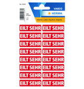 15036 Eilt sehr Hinweisetiketten rot
