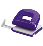 Bürolocher E 216 Evolution 025-0548, violett, bis 1,6mm 16 Blatt, mit Anschlagschiene