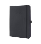 Notizbuch CO118, Conceptum, schwarz, 18x24cm, liniert, 80g, 97 Blatt / 194 Seiten