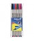 940650 96/6 0.4mm Feinliner 6St fbg.sortiert