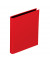 Ringbuch Basic Colours 20605-03, A4 4 Ringe 25mm Ring-Ø PP-kaschiert rot