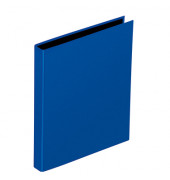 Ringbuch Basic Colours 20605-06, A4 4 Ringe 25mm Ring-Ø PP-kaschiert blau