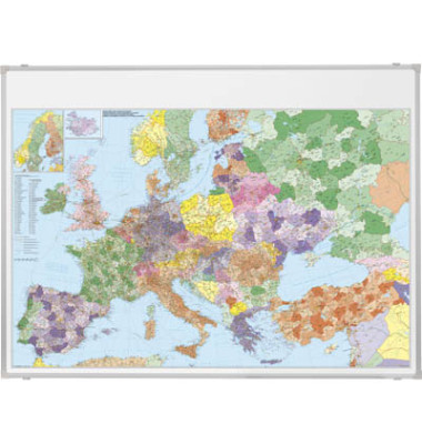 Landkarte Europa 1:3600000 138x98cm magnetisch
