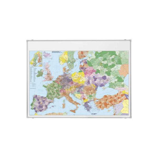 4016946080606 - Landkarte Europa 13600000 138x98cm magnetisch 4016946080606 Franken
