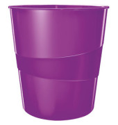 5278-10-62 Papierkorb WOW 15l violett met