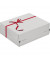 Versandkarton Geschenkbox small CP068.92/02 30011637 weiß, für Geschenke, innen 241x166x94mm, Wellpappe