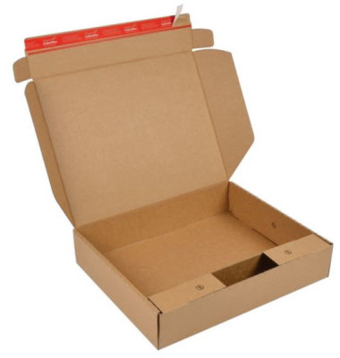Spezialversandkarton CP140.004 braun, für Laptops, innen 490x412x109mm