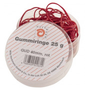 Gummiringe Ø 40mm rot 25g