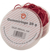 Gummiringe Ø 65mm rot 25g