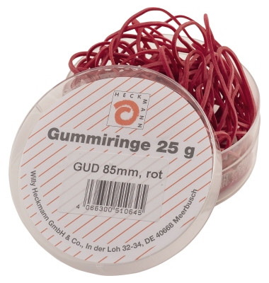 Gummiringe Ø 85mm rot 25g