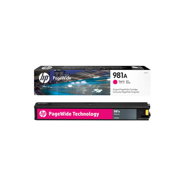 0888793202074 - 981A - Magenta - Original - PageWide - Tintenpatrone - für PageWide Enterprise Color 556dn 556xh (J3M69A)