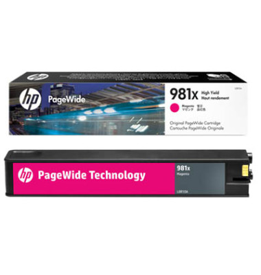 Druckerpatrone 981X L0R10A (981X), magenta, ca. 10000 Seiten