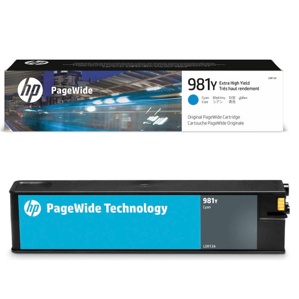 0889296095293 - 981Y Extra High Yield Cyan Original PageWide Cartridge Druckerpatrone 1 Stück(e) Extrahohe (Super-) Ausbeute