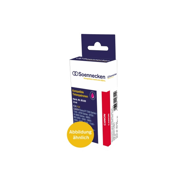 4003630002877 - Druckerpatrone 80166 kompatibel zu Canon PGI-550 PGBK XL schwarz 4003630002877 Soennecken