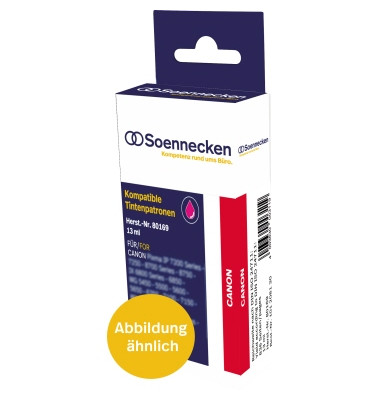 Druckerpatrone PGI520/CLI521 80177 (kompatibel zu Canon PGI-520, CLI-521), 2x schwarz/cyan/magenta/yellow, ca. 2x 324 / 3x 470 S