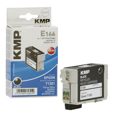 Tintenpatrone 1618,4001 E166 wie Epson T1301 25ml schwarz Tintenpatrone 1618,4001 E166 wie Epson T1301 25ml schwarz