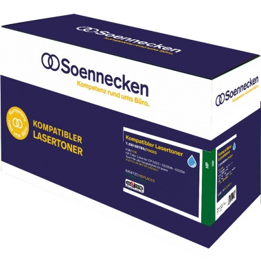 Toner 81096 (kompatibel zu HP 307A), cyan, ca. 7300 Seiten