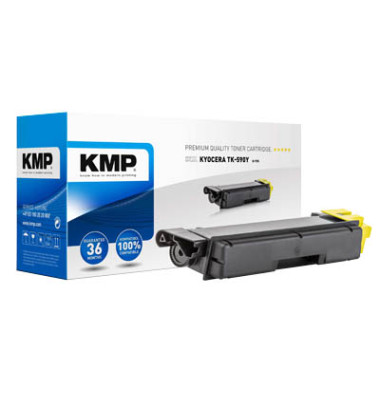 Toner 2893,0009 K-T55 wie Kyocera TK-590Y 5.000Seiten gelb