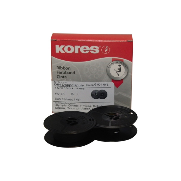 4045257610110 - Farbband G001NYS schwarz Gruppe 1 Nylon 13mm x 10m