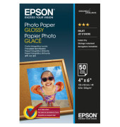 Fotopapier Glossy S042547, 10x15cm, für Inkjet, 200g weiß glänzend einseitig bedruckbar