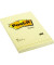Haftnotizen 662, XL-Notes, 102x152mm, gelb, kariert, rechteckig