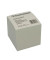 Zettelklotz 5808, 90x90mm, geleimt, grau, Recyclingpapier, 800 Blatt