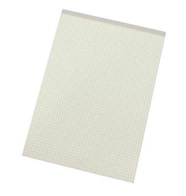 Notizblock 1250 Recycling, kariert / Lineatur 22, A4, 60g, weiß, 50 Blatt