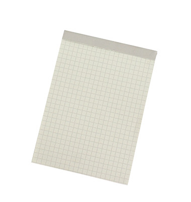 Notizblock 1252 Recycling, kariert, A6, 60g, weiß, 50 Blatt