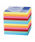 Zettelklotz 27026510, N 270, 90x90mm, lose, farbig sortiert, Papier, 700 Blatt
