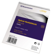 Notizblock 1118, kariert / Lineatur 22, A4, 60g, weiß, 50 Blatt