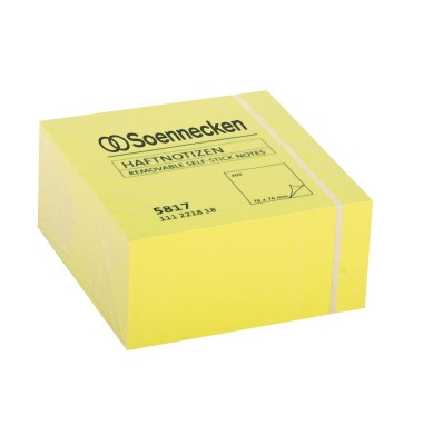 Haftnotizen 5817, 76x76mm, gelb, quadratisch Haftnotizen 5817, 76x76mm, gelb, quadratisch