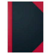 Chinakladde 86-5523301, schwarz, A4, kariert, 70g, 96 Blatt / 192 Seiten