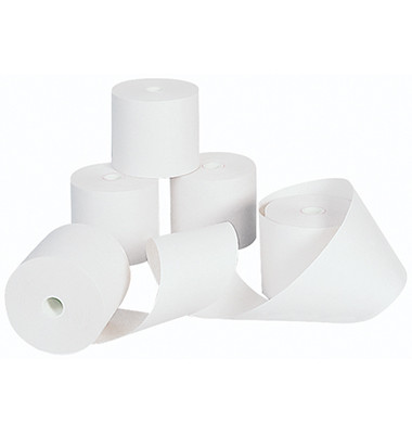 Kassenrollen 4002, 57mm x 25m, Kern-&Oslash;: 12mm, mit Durchschlag