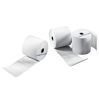 Thermorollen 4017, 57mm x 50m, Kern-&Oslash;: 12mm, mit SEPA-Lastschrifttext