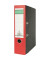 Ordner Grüner Balken 120006930, A4 80mm breit Karton Wolkenmarmor rot