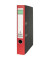Ordner Gr&uuml;ner Balken 120007030, A4 50mm schmal Karton schwarz/rot