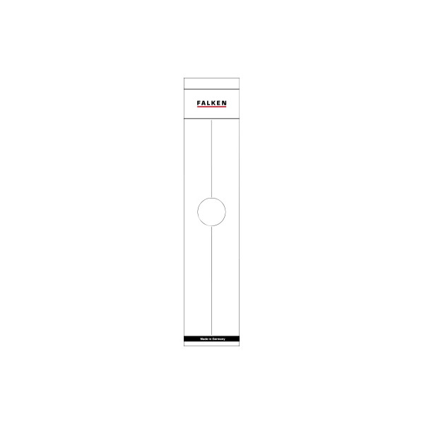 4014481085698 - Rückenschilder 11287067 weiß breit lang 60x290mm einsteckbar 4014481085698 10 Stück