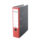 Ordner 3322, A4 80mm breit Karton schwarz/rot